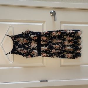 Floral pattern dress